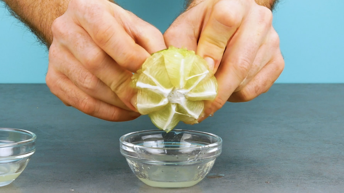 Presser un citron vert
